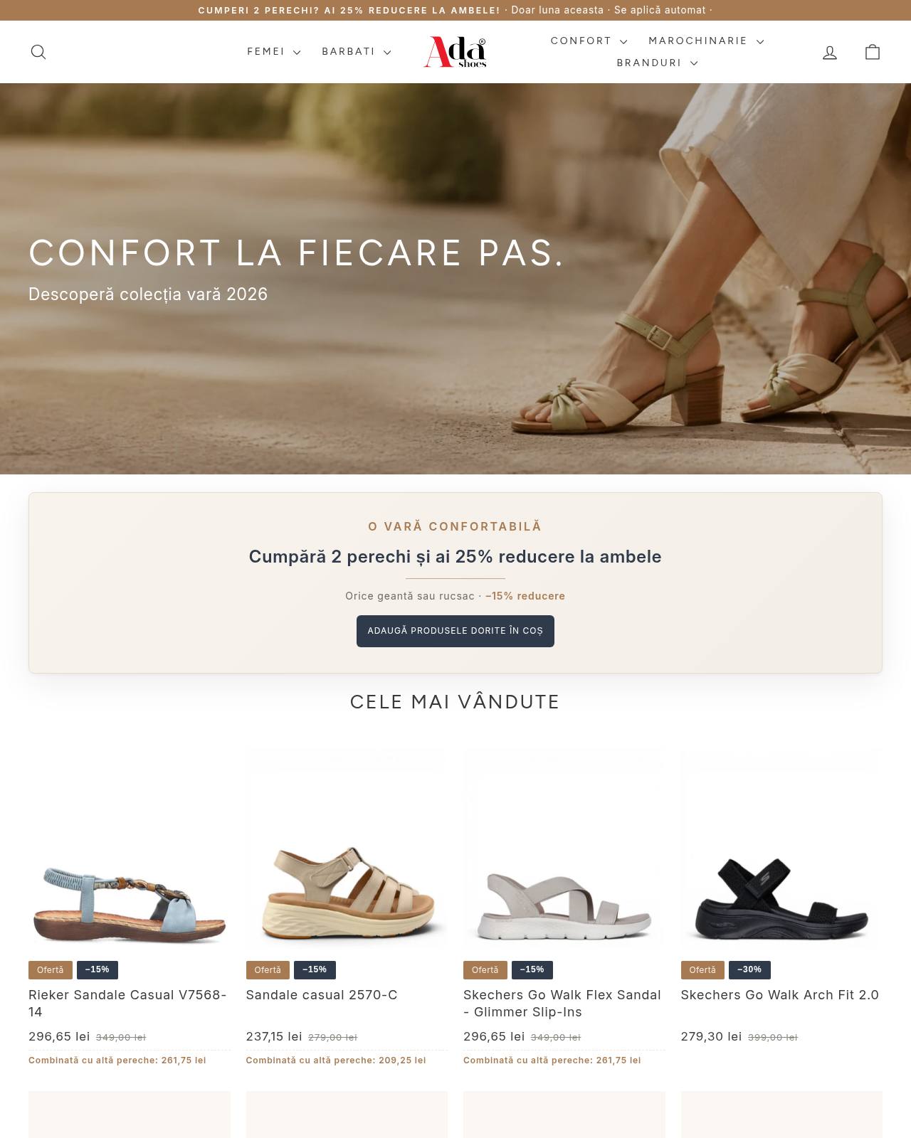 ada-shoes.ro — magazin online