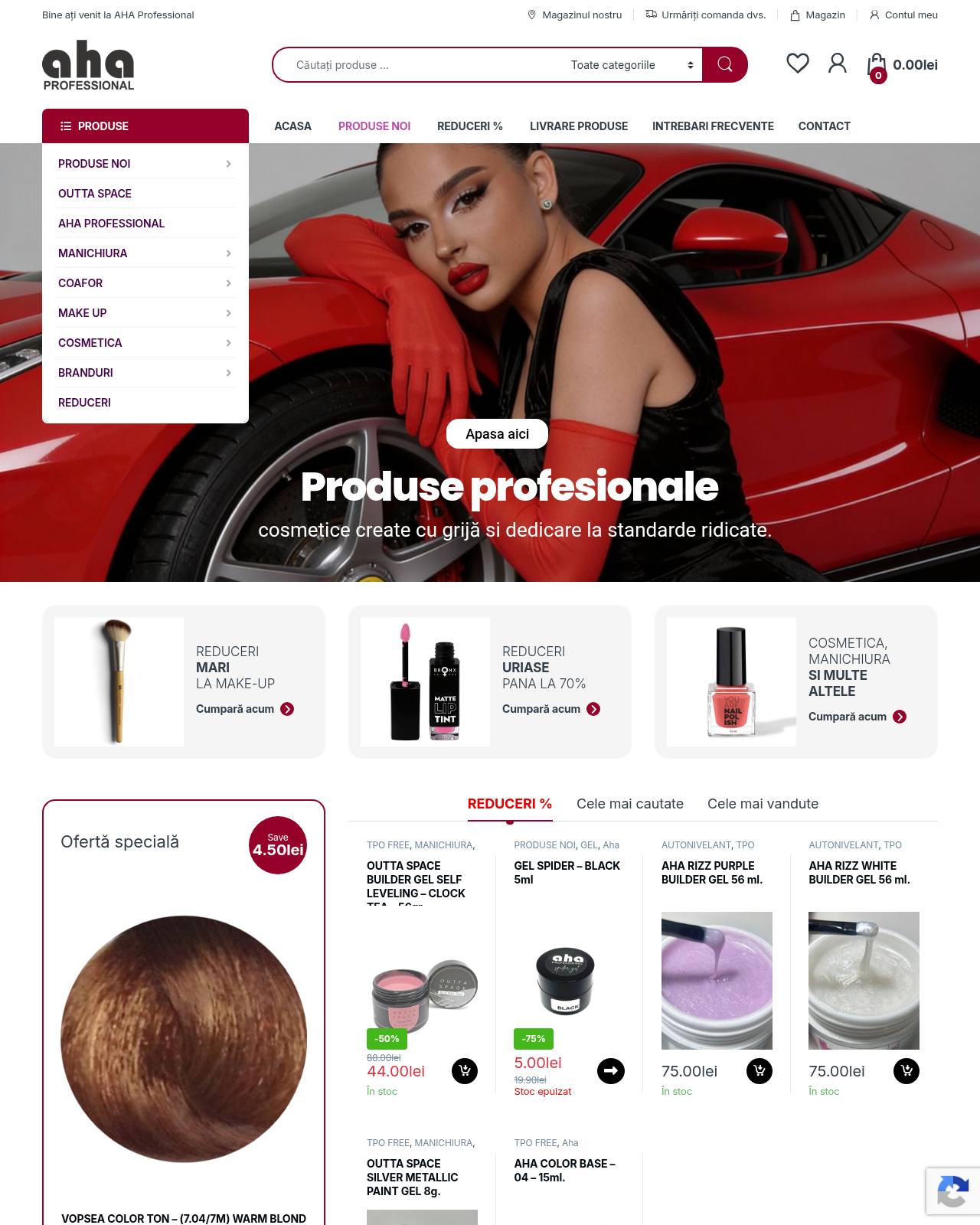 aha-professional.ro — magazin online