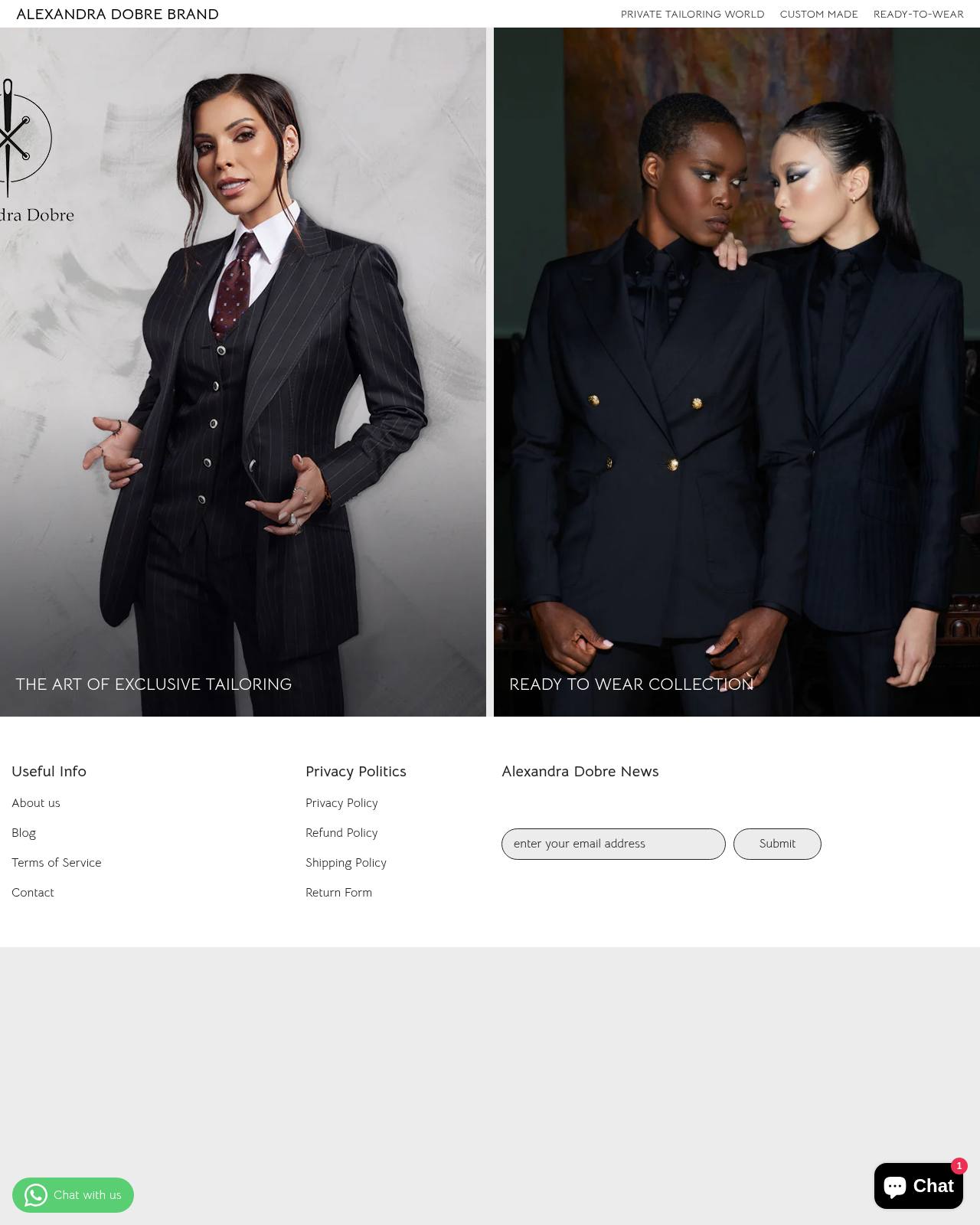 alexandra-dobre.com — magazin online