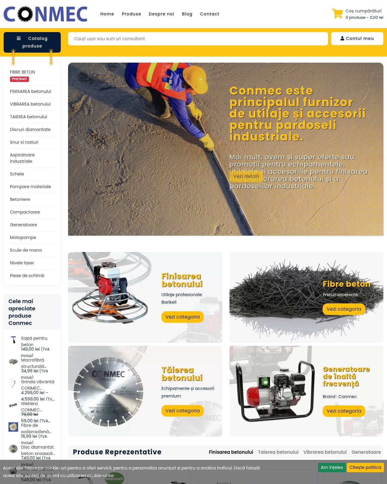 conmec.ro — magazin online
