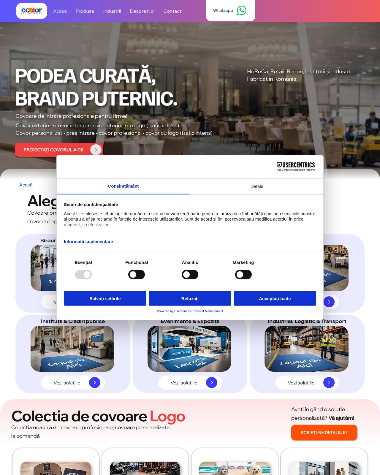 covorpersonalizat.ro — magazin online