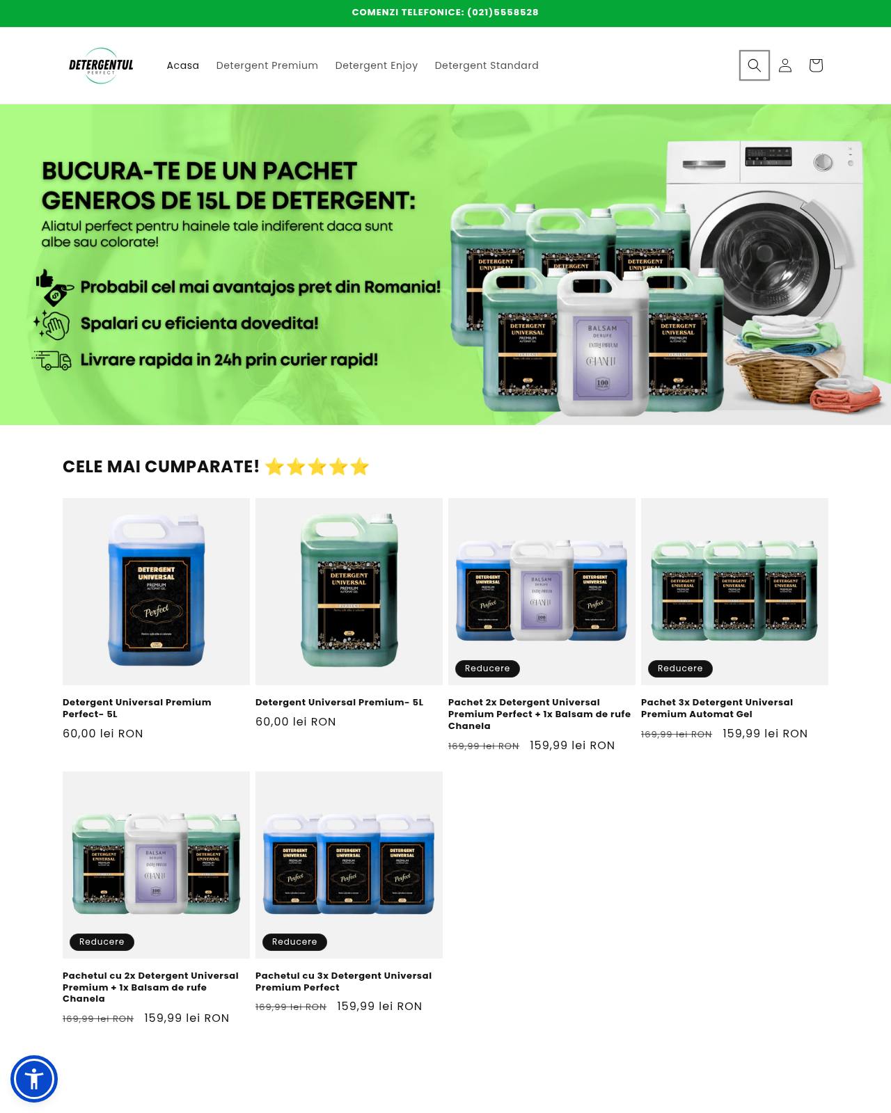 detergentulperfect.ro — magazin online