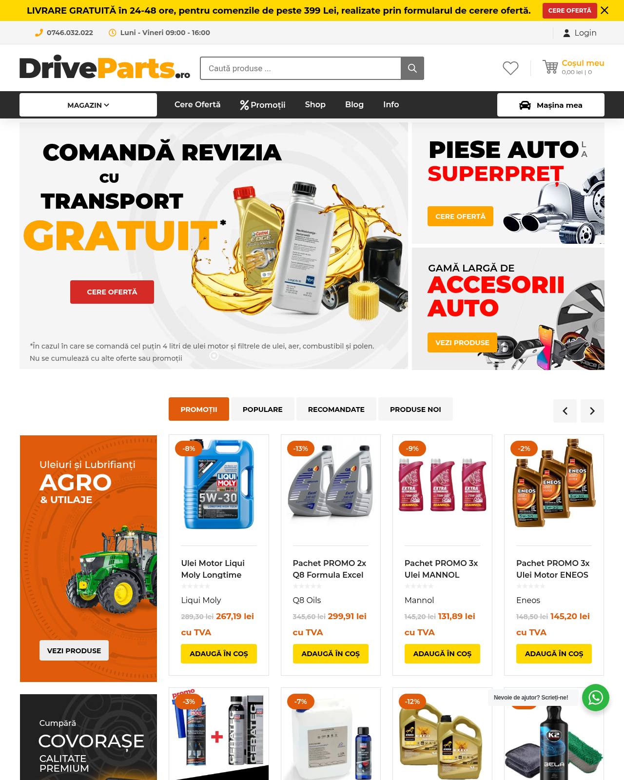 driveparts.ro — magazin online