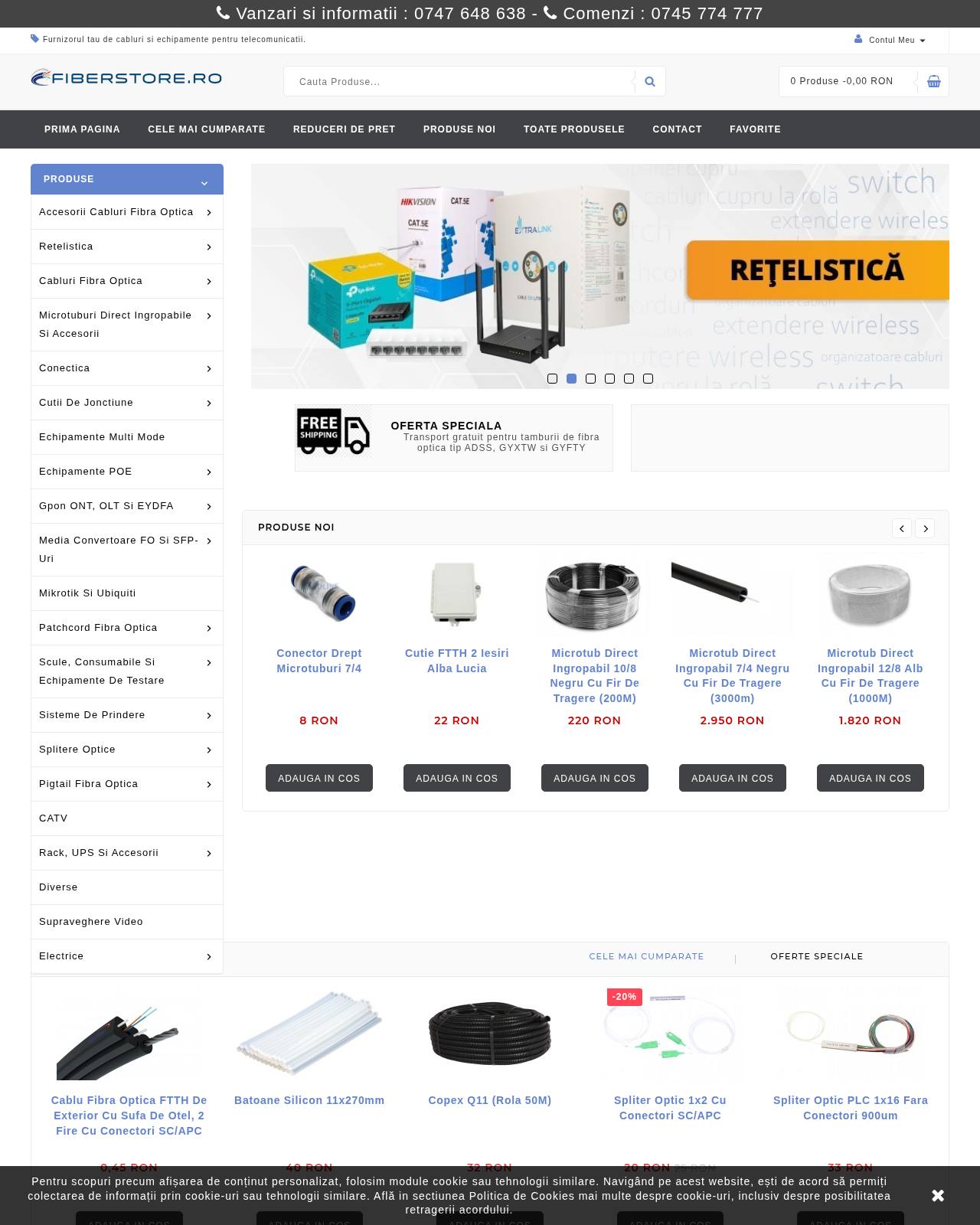 fiberstore.ro — magazin online