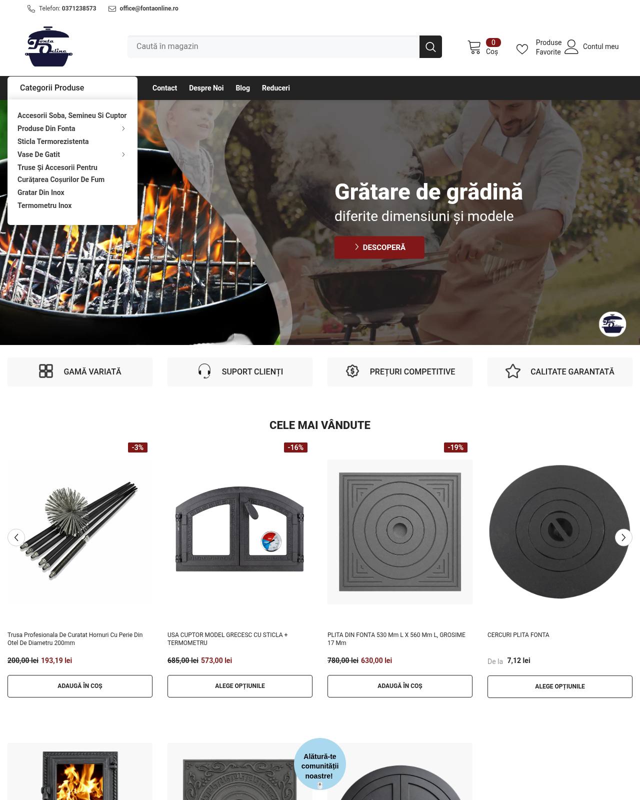 fontaonline.ro — magazin online
