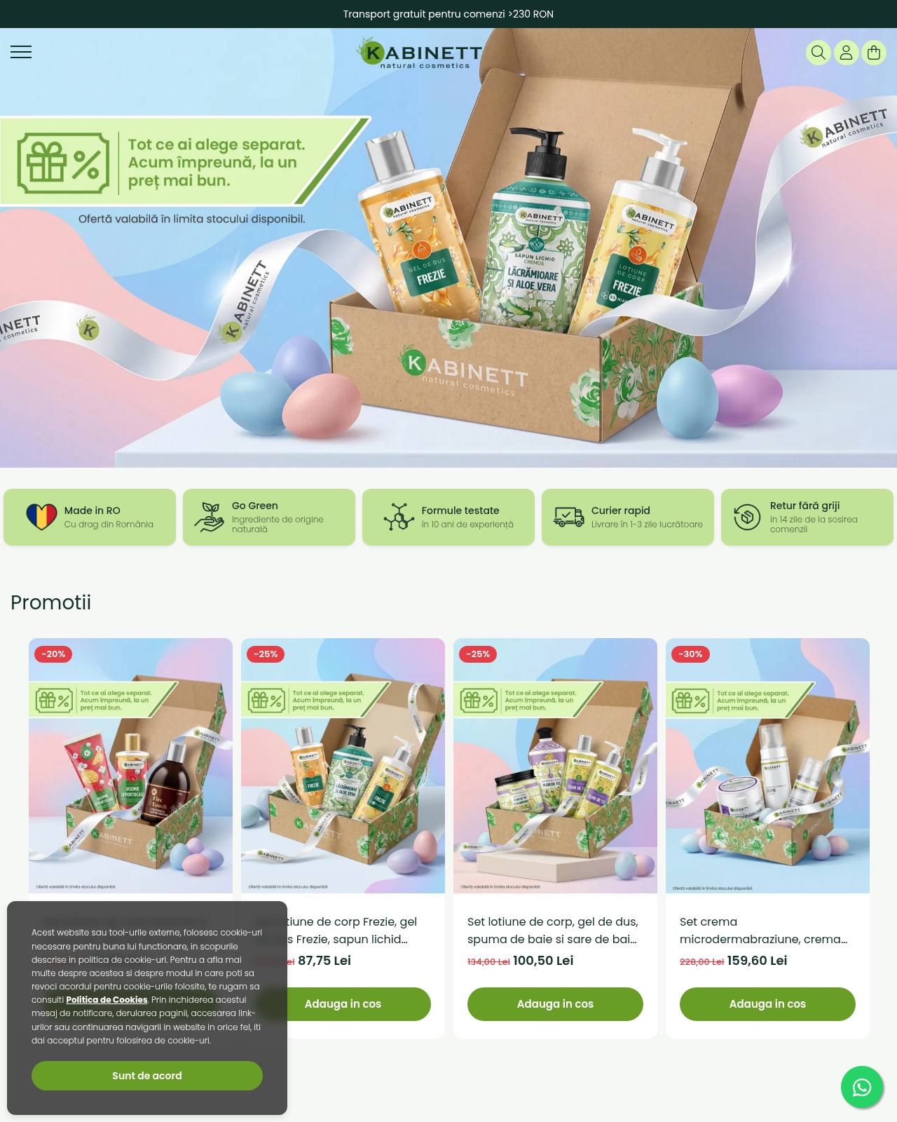 kabinett.ro — magazin online