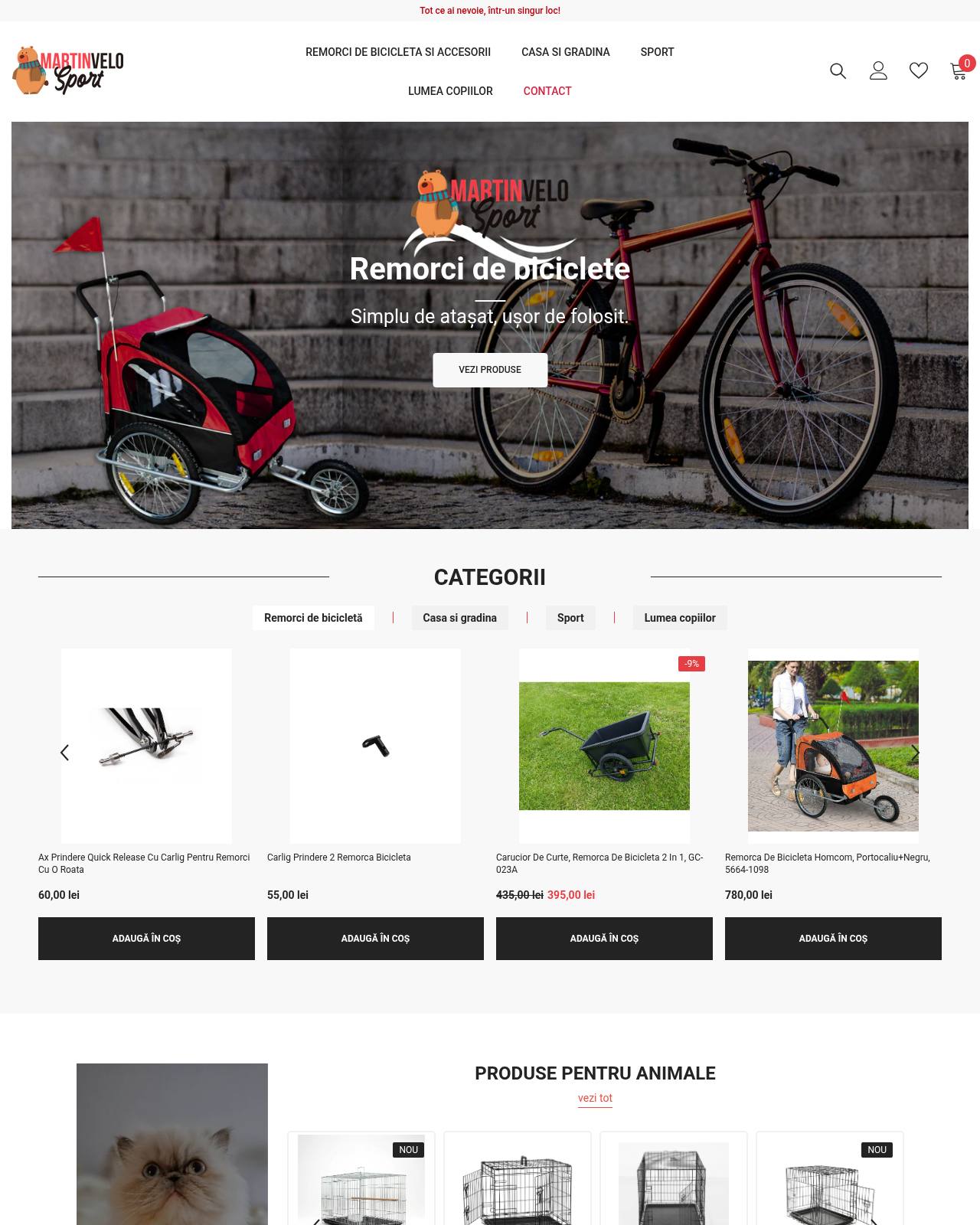 martinvelo.ro — magazin online