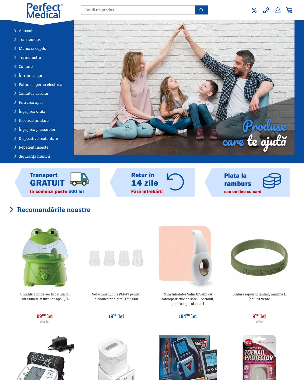 perfectmedical.ro — magazin online