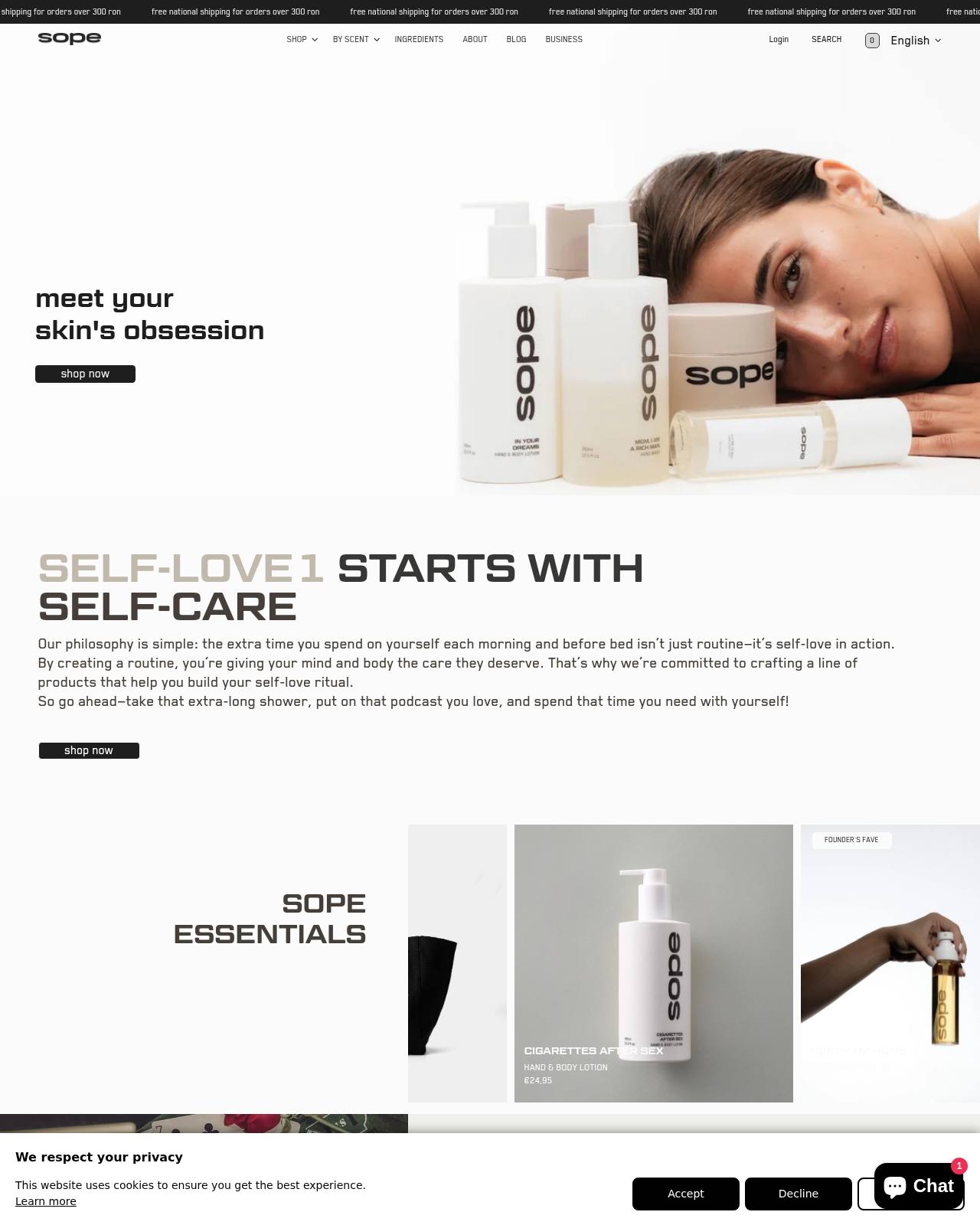 sopecare.com — magazin online